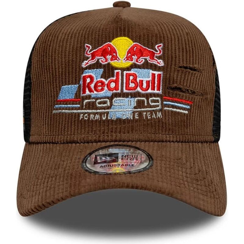 cepice-zaoblena-hneda-snapback-a-frame-distressed-cord-red-bull-racing-formula-1-new-era
