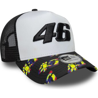Čepice zaoblená černá snapback E Frame Print Visor...