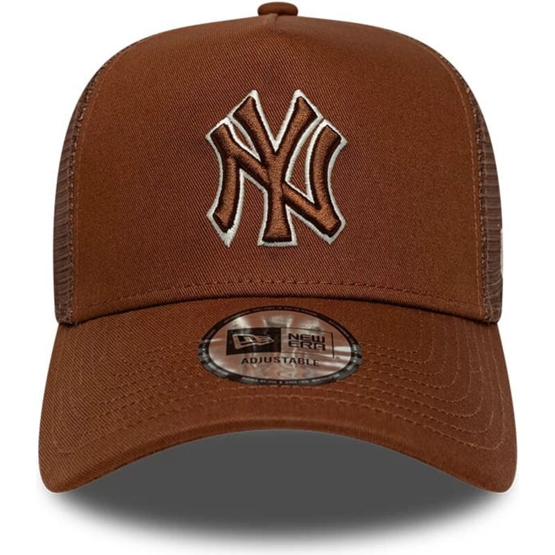 cepice-zaoblena-hneda-snapback-e-frame-outline-new-york-yankees-mlb-new-era