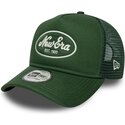 cepice-zaoblena-zelena-snapback-a-frame-oval-patch-foam-new-era