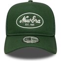 cepice-zaoblena-zelena-snapback-a-frame-oval-patch-foam-new-era