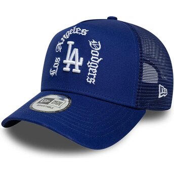 Čepice zaoblená modrá snapback A Frame Wordmark Los Angeles Dodgers MLB New Era