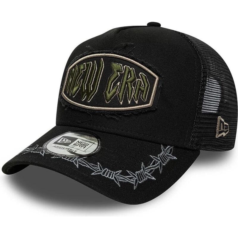 cepice-zaoblena-cerna-snapback-e-frame-distressed-patch-new-era