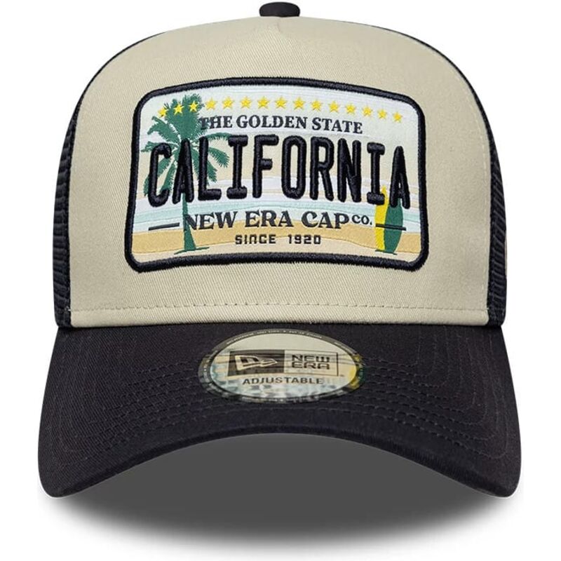 cepice-zaoblena-bezova-snapback-a-frame-license-plate-california-new-era