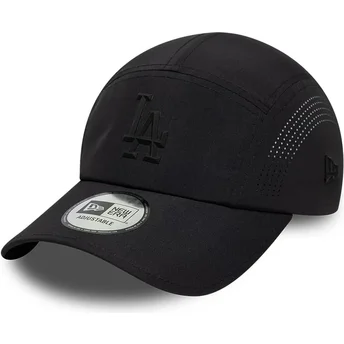 Čepice zaoblená černá snapback Runner Tech Midi Los Angeles Dodgers MLB New Era