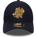 cepice-zaoblena-namornicka-modra-snapback-9forty-m-crown-a-frame-emblem-new-york-yankees-mlb-new-era