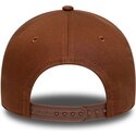 cepice-zaoblena-hneda-snapback-e-frame-league-essential-los-angeles-dodgers-mlb-new-era