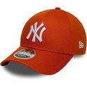 cepice-zaoblena-oranzova-snapback-9forty-m-crown-new-york-yankees-mlb-new-era