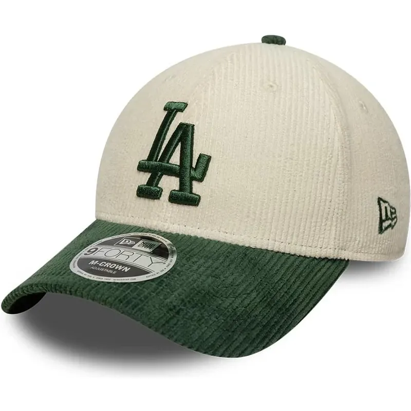 cepice-zaoblena-bezova-snapback-9forty-m-crown-cord-los-angeles-dodgers-mlb-new-era
