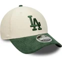 cepice-zaoblena-bezova-snapback-9forty-m-crown-cord-los-angeles-dodgers-mlb-new-era