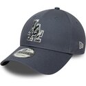 cepice-zaoblena-seda-nastavitelny-9forty-outline-camo-los-angeles-dodgers-mlb-new-era