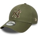 cepice-zaoblena-zelena-nastavitelny-9forty-outline-camo-new-york-yankees-mlb-new-era