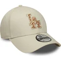 cepice-zaoblena-bezova-nastavitelny-9forty-faux-pony-infill-los-angeles-dodgers-mlb-new-era