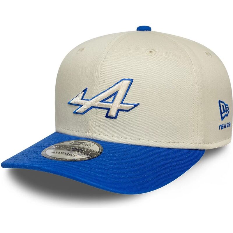 cepice-zaoblena-bezova-snapback-9seventy-stretch-snap-contrast-visor-alpine-f1-team-formula-1-new-era