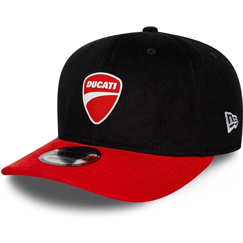cepice-zaoblena-cerna-snapback-9seventy-stretch-snap-contrast-visor-ducati-motor-motogp-new-era cepice-zaoblena-cerna-snapback-9seventy-stretch-snap-contrast-visor-ducati-motor-motogp-new-era
