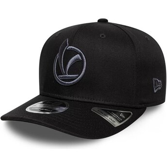 Čepice zaoblená černá snapback 9SEVENTY Stretch Snap Seasonal Vespa Piaggio New Era