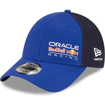 Čepice zaoblená modrá snapback 9FORTY Essential Red Bull Racing Formula 1 New Era