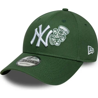 Čepice zaoblená zelená nastavitelný 9FORTY Food Icon New York Yankees MLB New Era