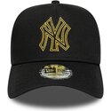 cepice-zaoblena-cerna-snapback-dorado-e-frame-metallic-outline-new-york-yankees-mlb-new-era