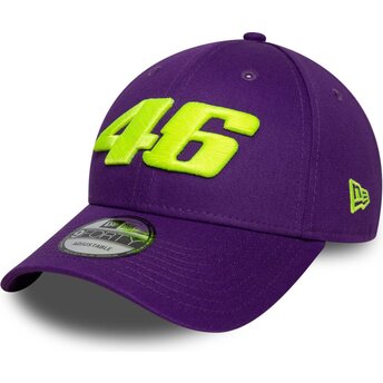 Čepice zaoblená fialová nastavitelný 9FORTY Wordmark Valentino Rossi VR46 MotoGP New Era