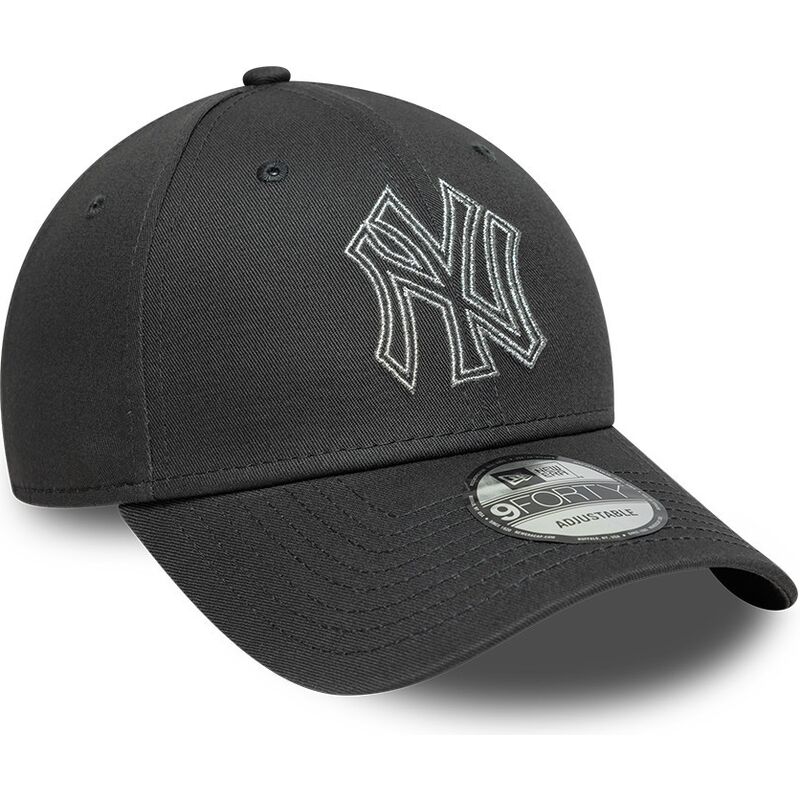 cepice-zaoblena-seda-nastavitelny-9forty-metallic-outline-new-york-yankees-mlb-new-era