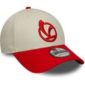 cepice-zaoblena-cervena-nastavitelny-9forty-contrast-visor-vespa-piaggio-new-era