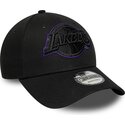 cepice-zaoblena-cerna-nastavitelny-9forty-outline-los-angeles-lakers-nba-new-era
