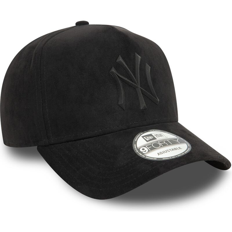 cepice-zaoblena-cerna-snapback-e-frame-faux-suede-new-york-yankees-mlb-new-era