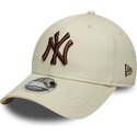 cepice-zaoblena-bezova-snapback-9forty-m-crown-new-york-yankees-mlb-new-era