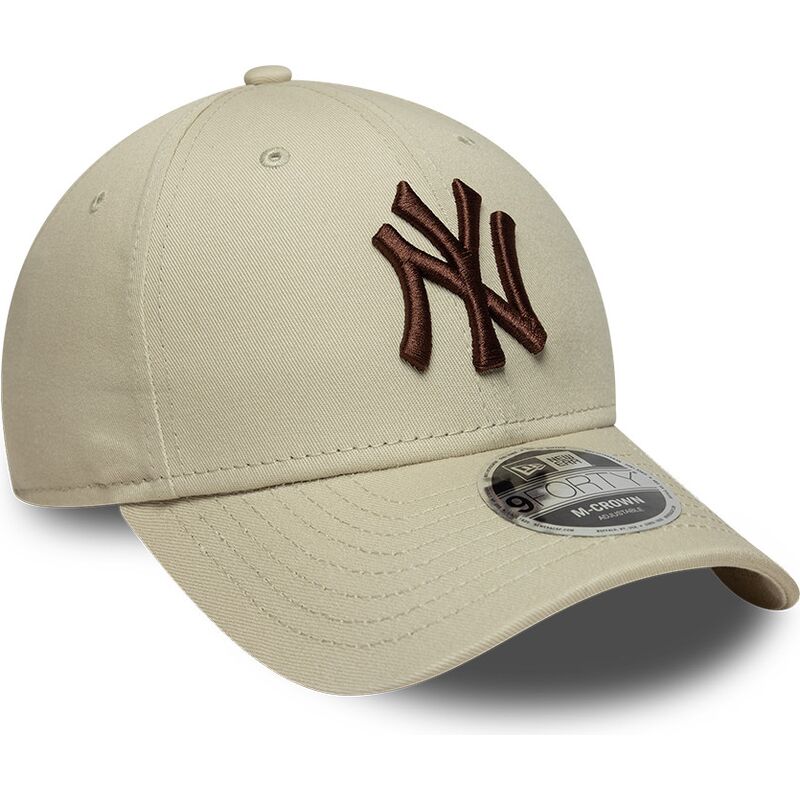 cepice-zaoblena-bezova-snapback-9forty-m-crown-new-york-yankees-mlb-new-era