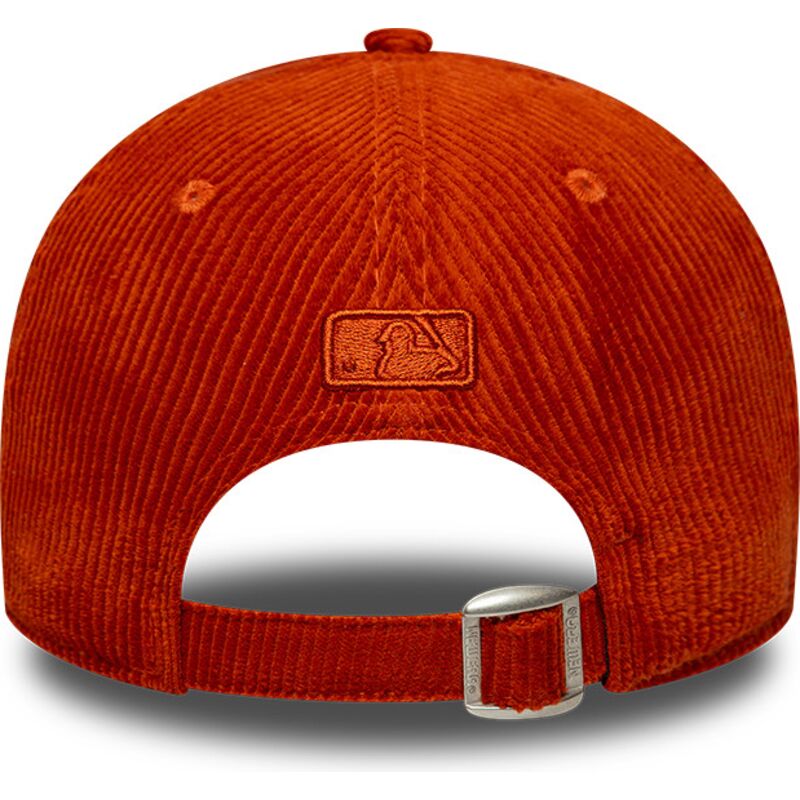 cepice-zaoblena-oranzova-nastavitelny-9forty-m-crown-cord-los-angeles-dodgers-mlb-new-era