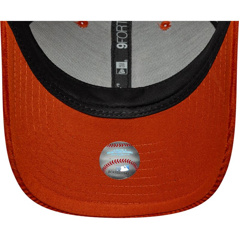 cepice-zaoblena-oranzova-nastavitelny-9forty-m-crown-cord-los-angeles-dodgers-mlb-new-era