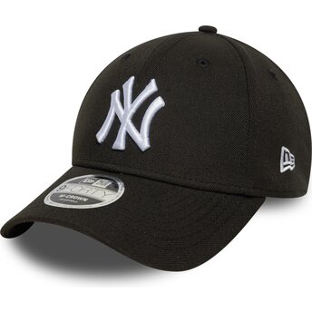 Čepice zaoblená černá snapback 9FORTY M-Crown New York Yankees MLB New Era