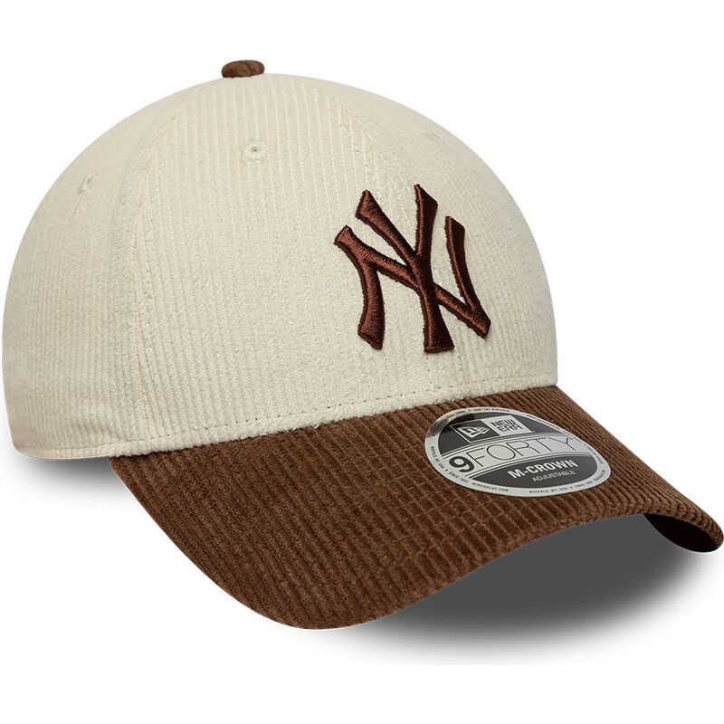 cepice-zaoblena-hneda-nastavitelny-9forty-m-crown-cord-new-york-yankees-mlb-new-era