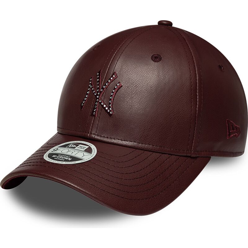 cepice-zaoblena-hneda-snapback-9forty-m-crown-pu-diamante-new-york-yankees-mlb-new-era