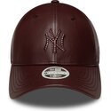 cepice-zaoblena-hneda-snapback-9forty-m-crown-pu-diamante-new-york-yankees-mlb-new-era