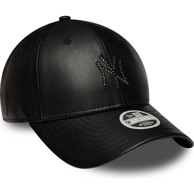 cepice-zaoblena-cerna-snapback-9forty-m-crown-pu-diamante-new-york-yankees-mlb-new-era