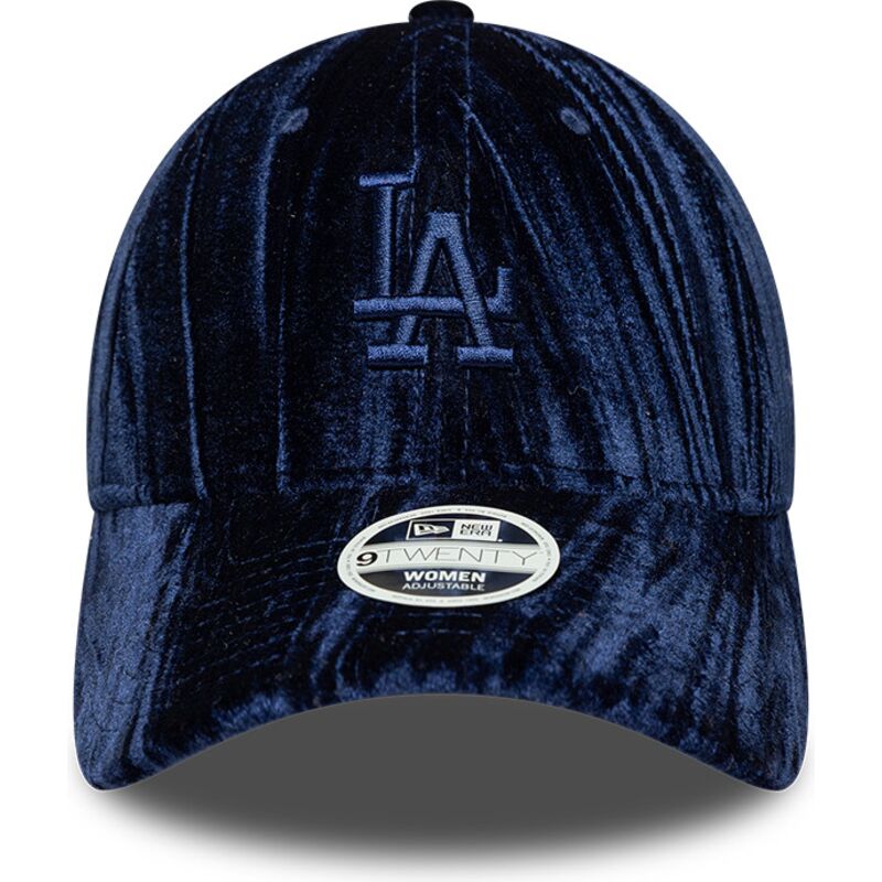 cepice-zaoblena-namornicka-modra-nastavitelny-9twenty-velour-los-angeles-dodgers-mlb-new-era