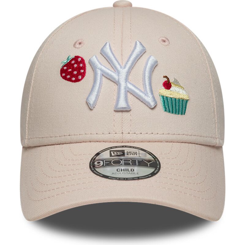 cepice-zaoblena-ruzova-nastavitelny-pro-deti-9forty-food-icon-cupcake-new-york-yankees-mlb-new-era