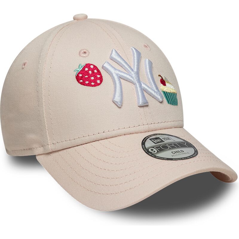 cepice-zaoblena-ruzova-nastavitelny-pro-deti-9forty-food-icon-cupcake-new-york-yankees-mlb-new-era