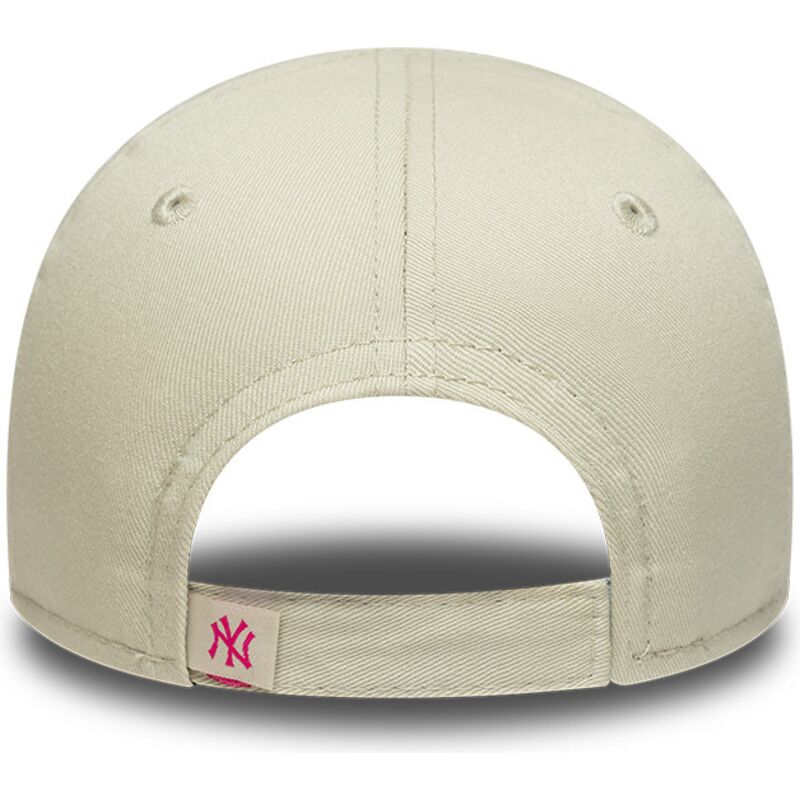 cepice-zaoblena-bezova-nastavitelny-pro-deti-rosa-9forty-dino-icon-new-york-yankees-mlb-new-era