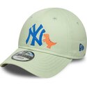 cepice-zaoblena-zelena-nastavitelny-pro-deti-9forty-dino-icon-new-york-yankees-mlb-new-era