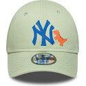 cepice-zaoblena-zelena-nastavitelny-pro-deti-9forty-dino-icon-new-york-yankees-mlb-new-era