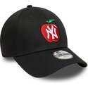 cepice-zaoblena-cerna-nastavitelny-pro-deti-9forty-fruit-icon-apple-new-york-yankees-mlb-new-era