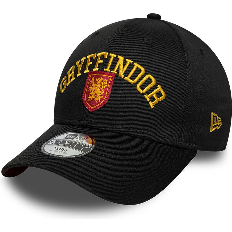 cepice-zaoblena-cerna-snapback-pro-deti-9forty-wordmark-gryffindor-harry-potter-new-era