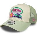 cepice-zaoblena-zelena-snapback-pro-deti-a-frame-outdoor-new-era
