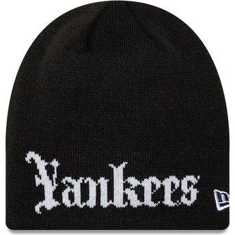 Čepice černá Knit Skully Wordmark New York Yankees MLB New Era