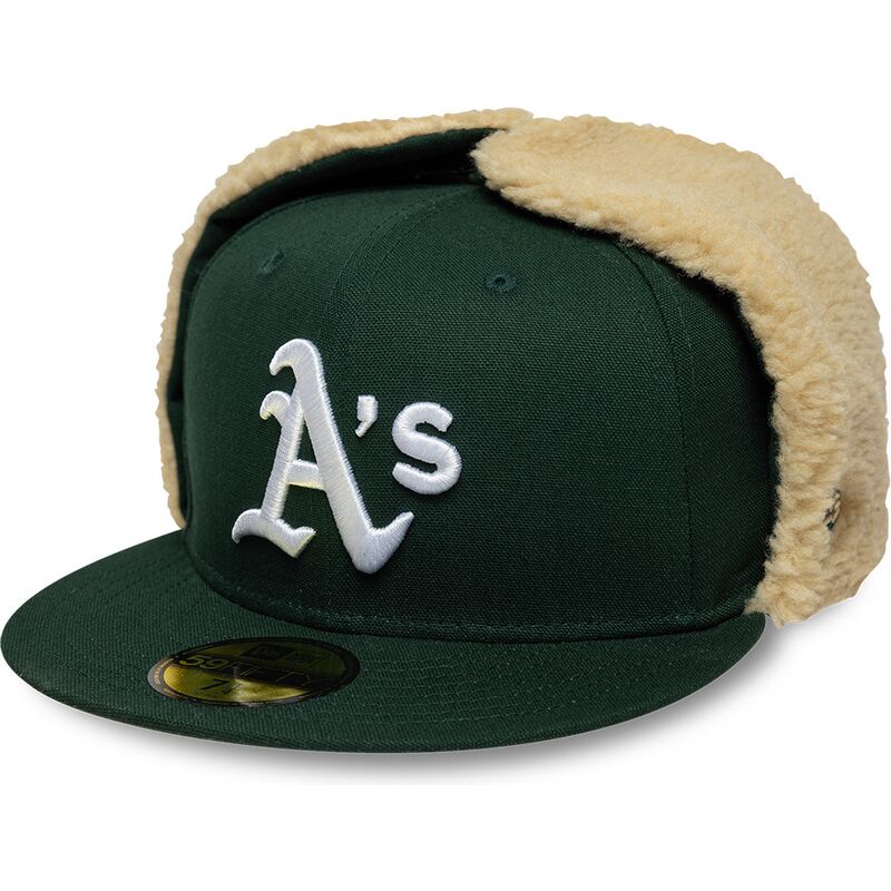 cepice-rovna-zelena-prilehava-59fifty-dogear-world-series-oakland-athletics-mlb-new-era