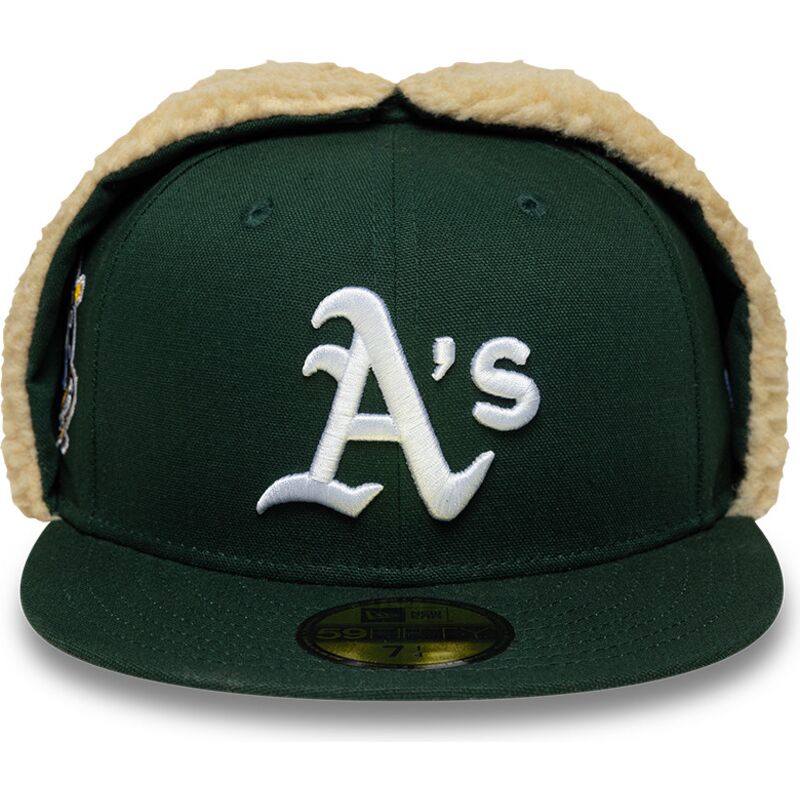 cepice-rovna-zelena-prilehava-59fifty-dogear-world-series-oakland-athletics-mlb-new-era