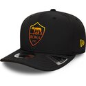 cepice-zaoblena-cerna-snapback-9seventy-stretch-snap-repreve-associazione-sportiva-roma-serie-a-new-era
